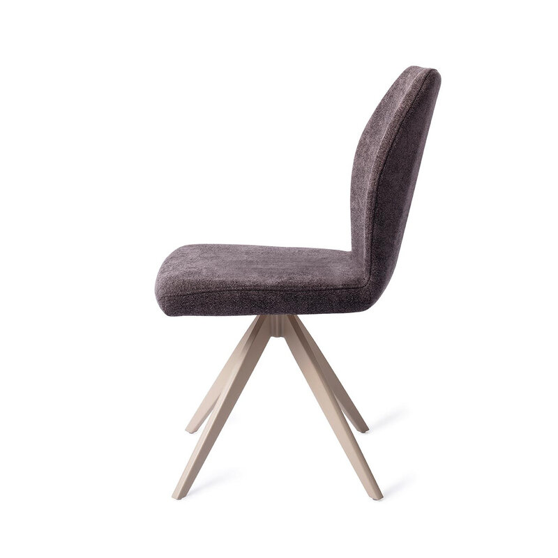 Jesper Home Ikata Almost Black Eetkamerstoel - Turn Beige