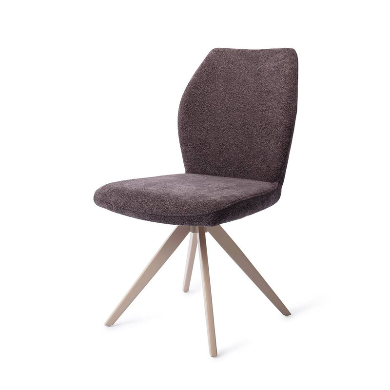 Jesper Home Ikata Almost Black Eetkamerstoel - Turn Beige