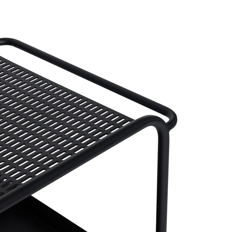 Hübsch-collectie Push Trolley Black