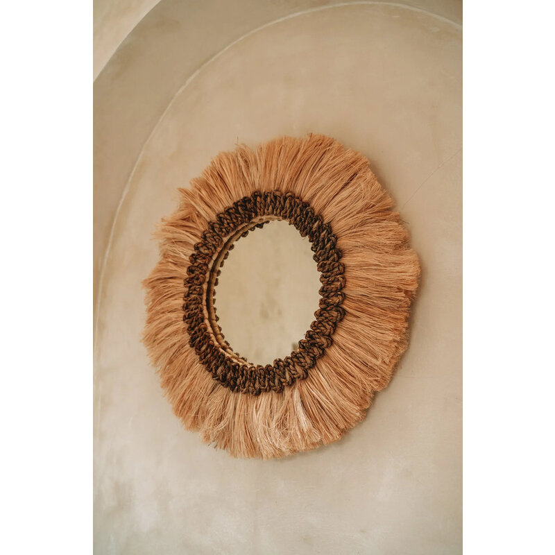 Bazar Bizar-collectie Mowgli Spiegel - Naturel - M