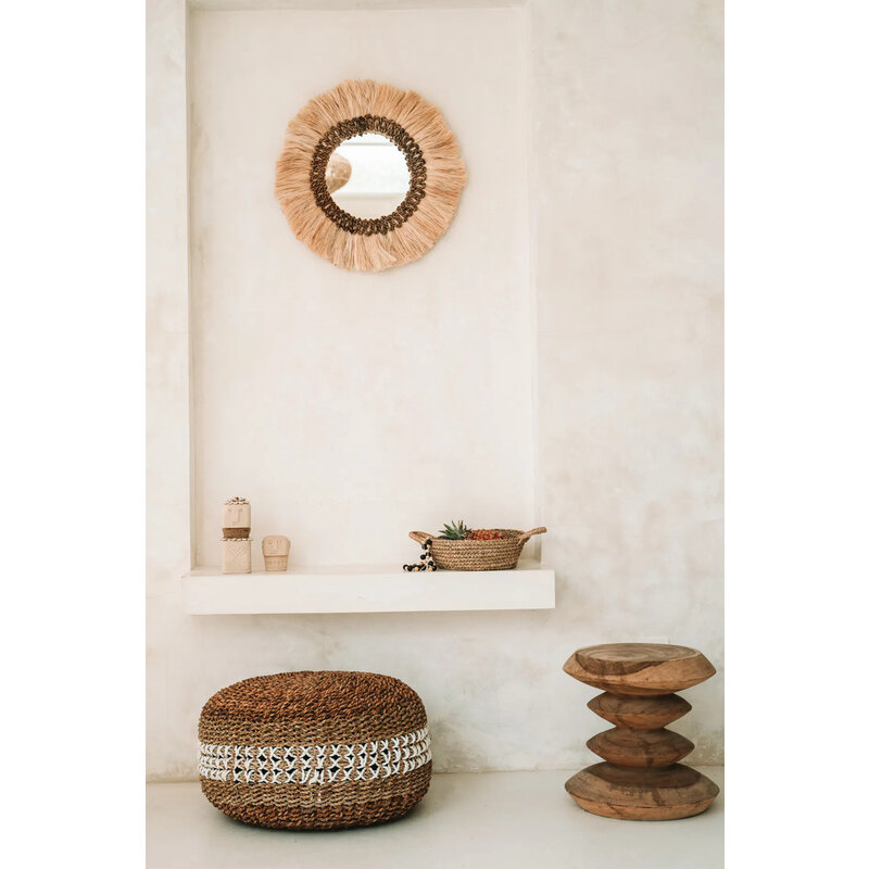 Bazar Bizar-collectie Mowgli Spiegel - Naturel - M