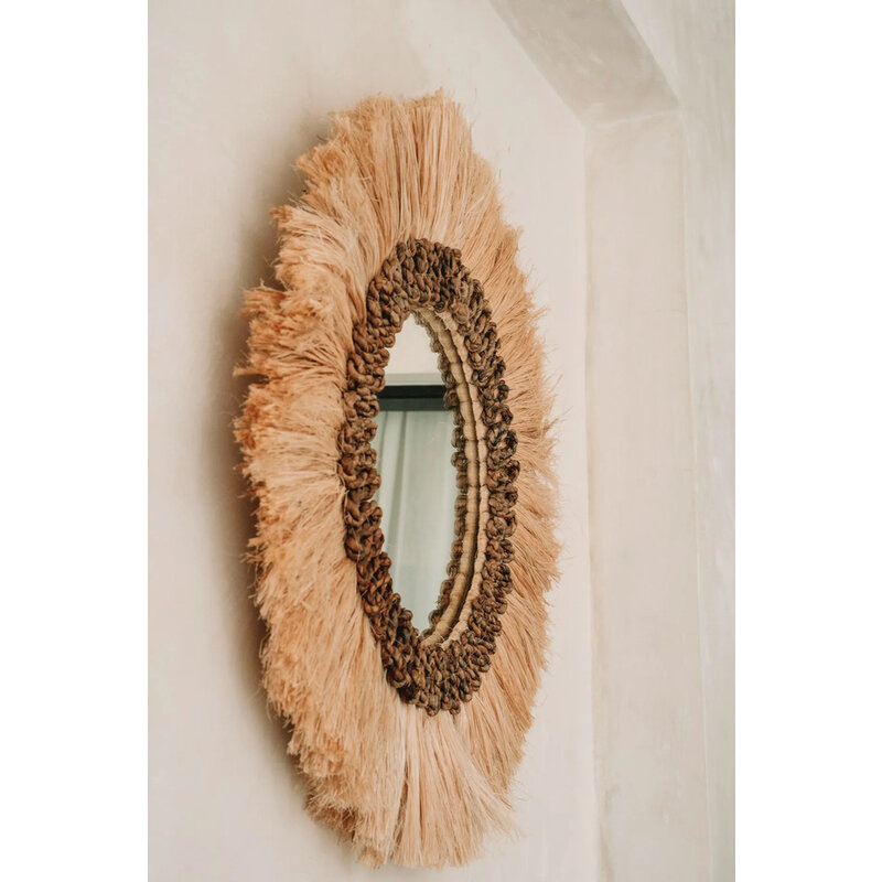 Bazar Bizar-collectie Mowgli Spiegel - Naturel - M