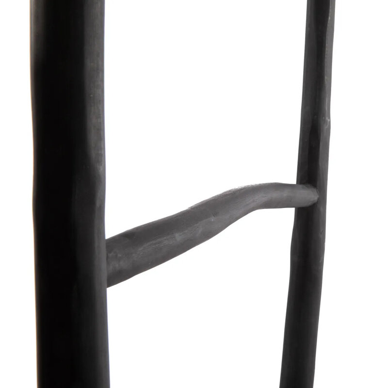Bazar Bizar-collectie Tulum Ladder - Zwart - 165
