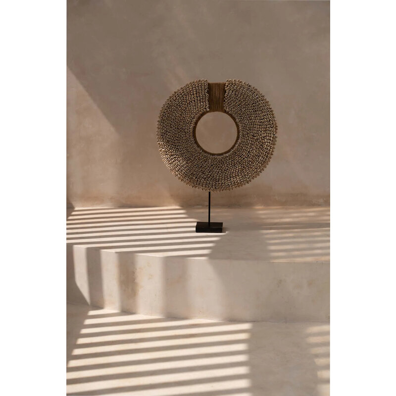 Bazar Bizar Schelp Corsica op standaard - Naturel