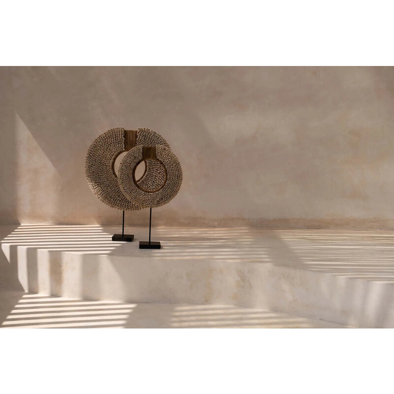 Bazar Bizar Schelp Corsica op standaard - Naturel