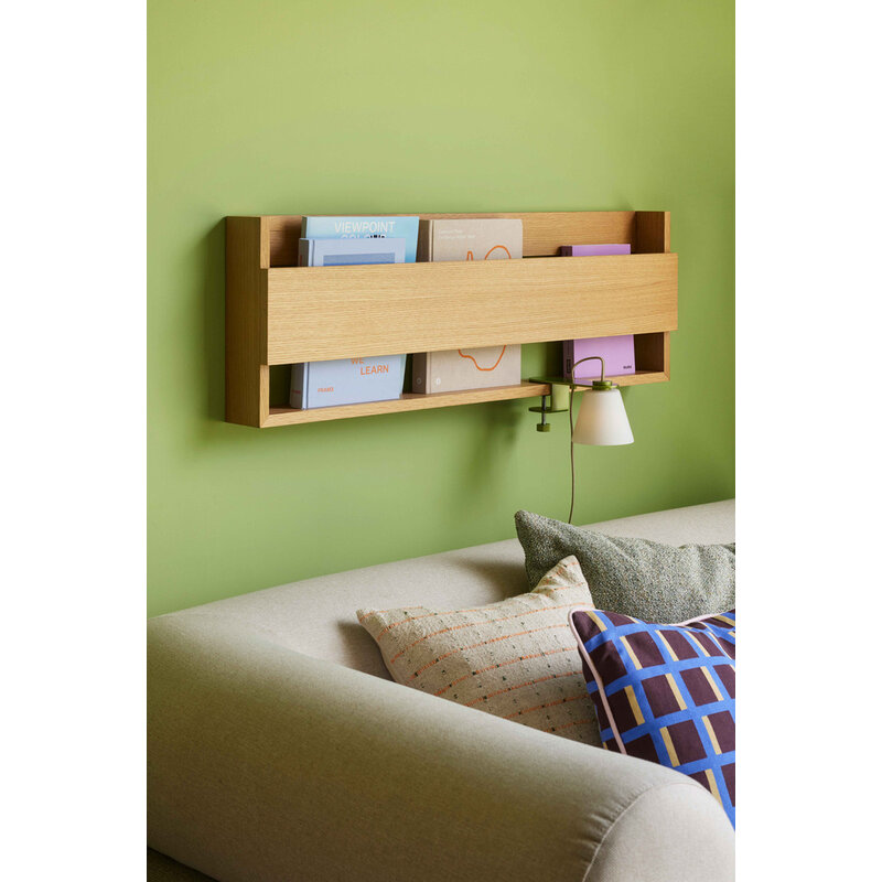 Hübsch-collectie Lure Wandlamp Metallic groen