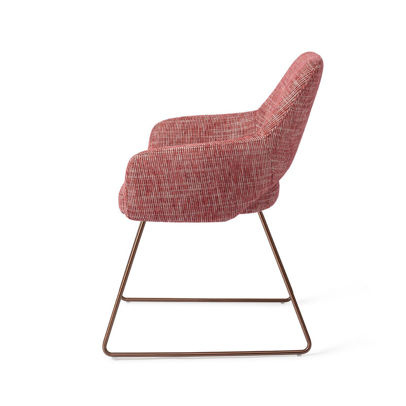Jesper Home Yanai Berry Bars Eetkamerstoel - Slide Rose
