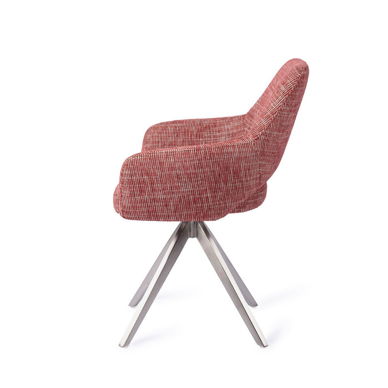 Jesper Home Yanai Berry Bars Eetkamerstoel - Turn Steel