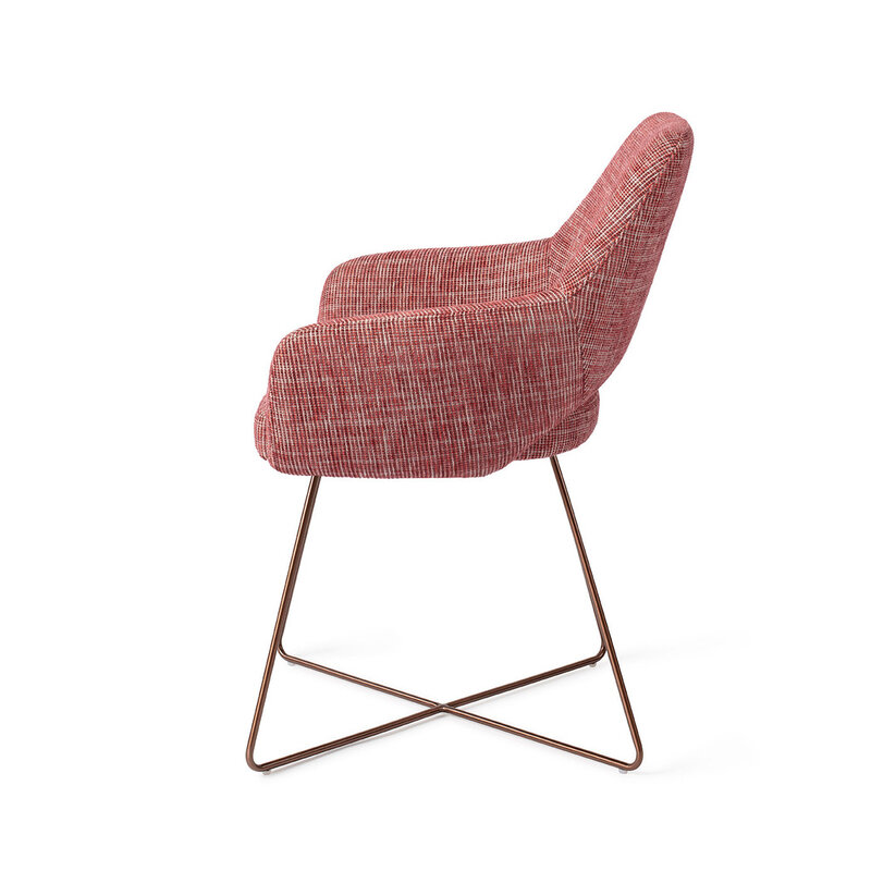 Jesper Home Yanai Berry Bars Eetkamerstoel - Cross Rose