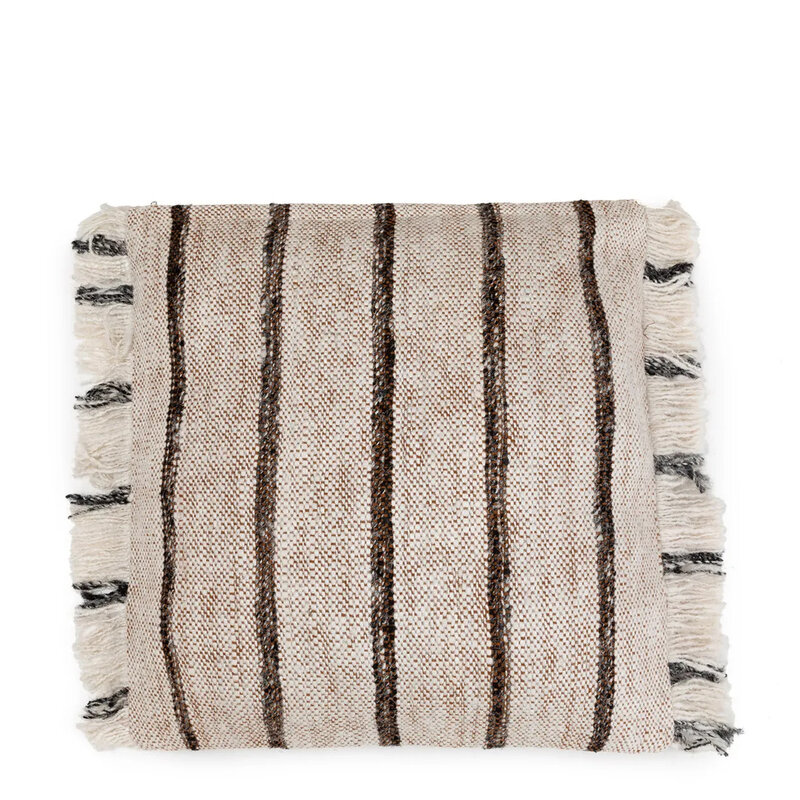 Bazar Bizar Oh My Gee Kussenhoes - Bohemian Wit - 60x60