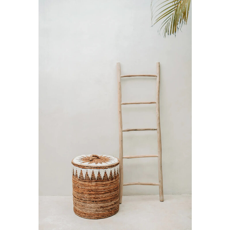 Bazar Bizar Wasmanden met Bananenmotief - M