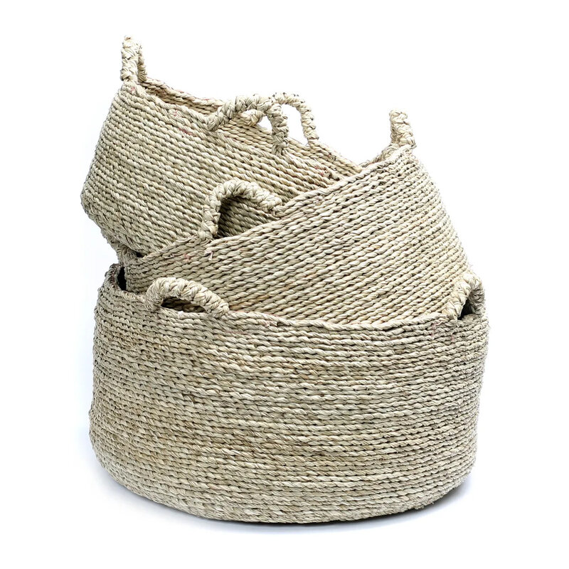 Bazar Bizar Les Quatre Mains Baskets - Natural - L