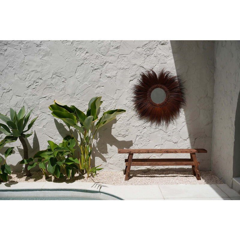 Bazar Bizar Prachtige Rustieke Bank - Naturel