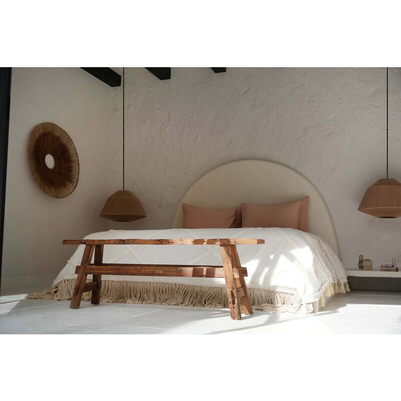 Bazar Bizar-collectie Prachtige Rustieke Bank - Naturel