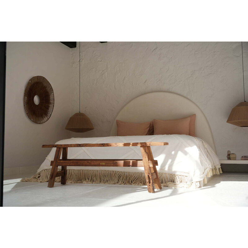 Bazar Bizar-collectie Prachtige Rustieke Bank - Naturel
