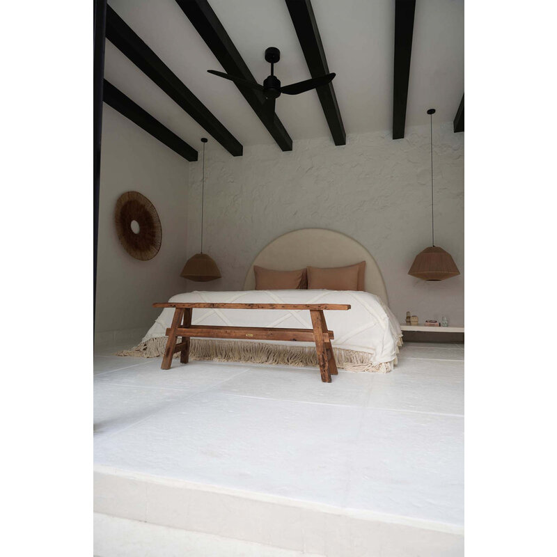 Bazar Bizar Prachtige Rustieke Bank - Naturel