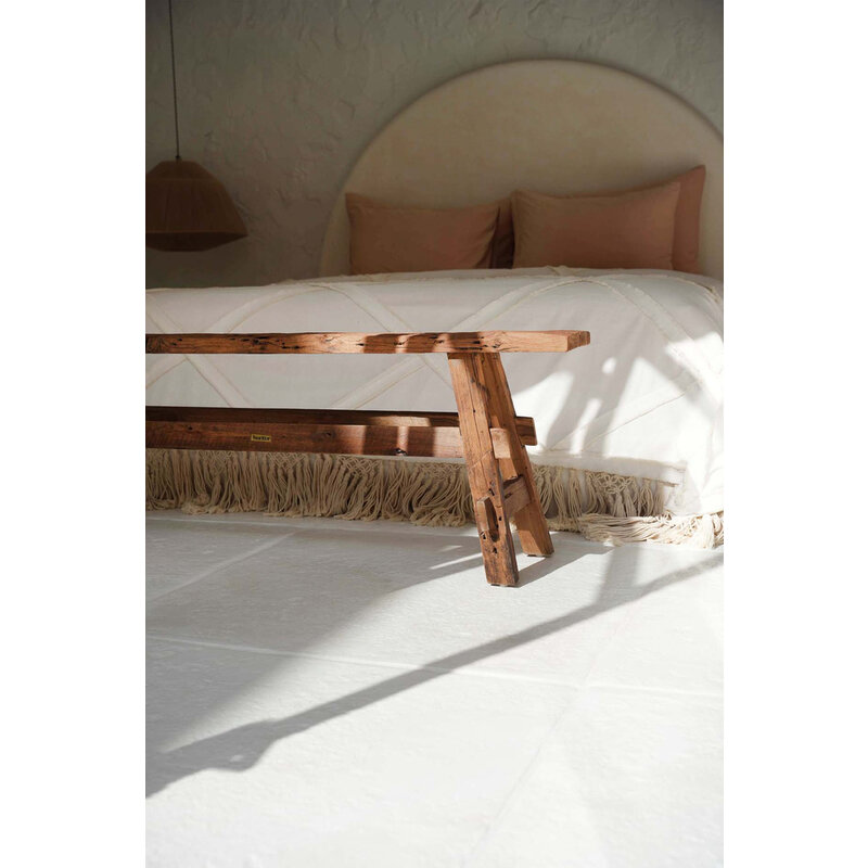 Bazar Bizar-collectie Prachtige Rustieke Bank - Naturel