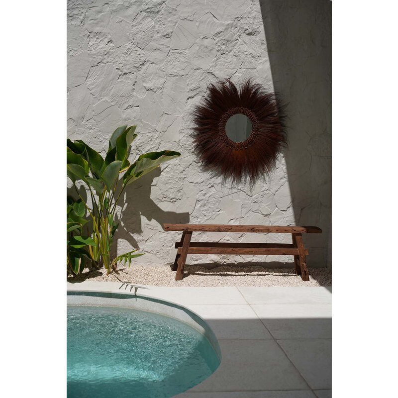 Bazar Bizar Prachtige Rustieke Bank - Naturel