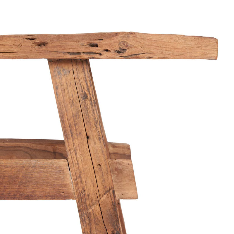 Bazar Bizar Prachtige Rustieke Bank - Naturel