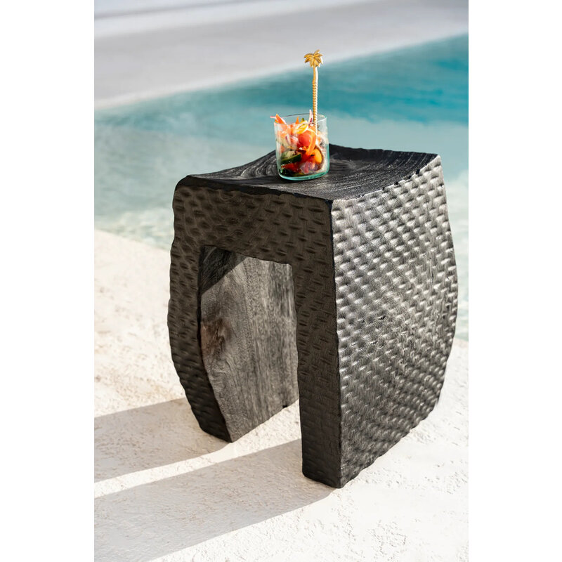 Bazar Bizar The Montano Stool - Black