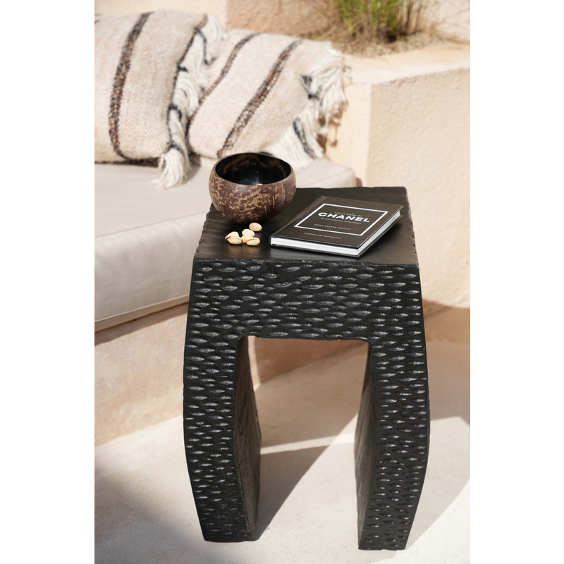 Bazar Bizar The Montano Stool - Black