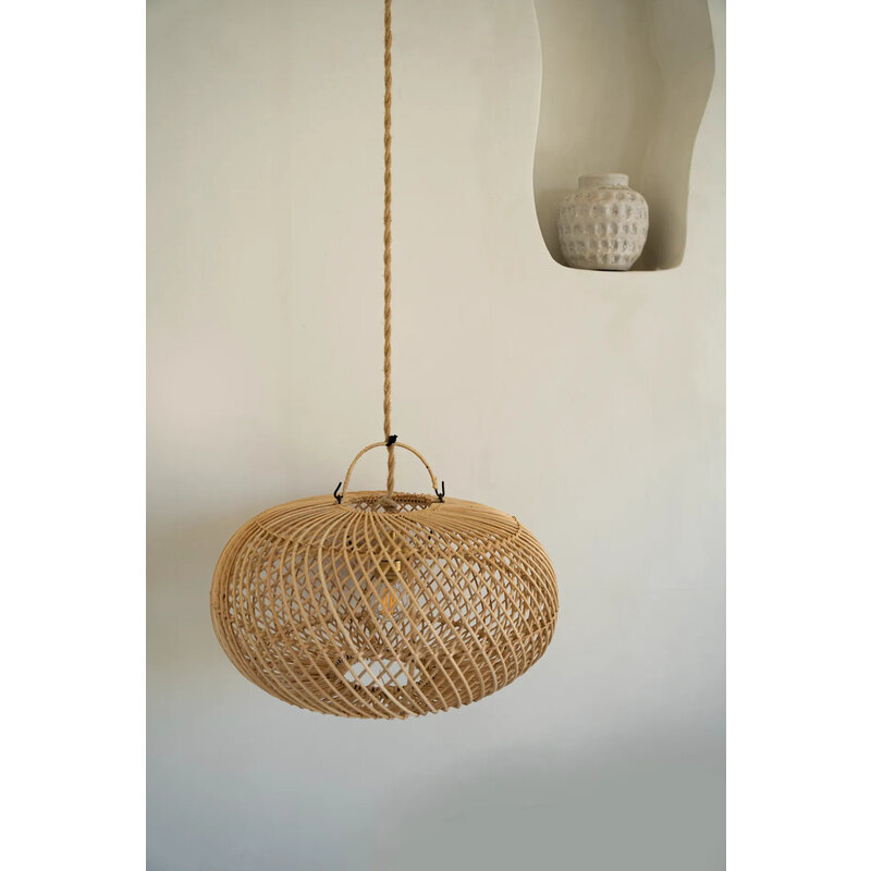 Bazar Bizar Wholly Hanglamp - Naturel - S