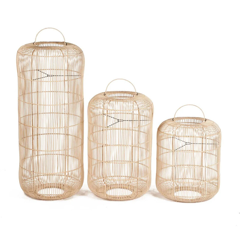 Bazar Bizar-collectie Bozelo Hanglamp - Naturel - M