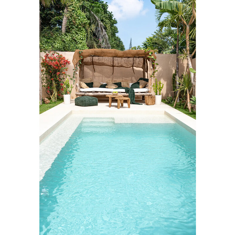 Bazar Bizar-collectie Coco Shade Rechthoekig - Naturel - 500x300