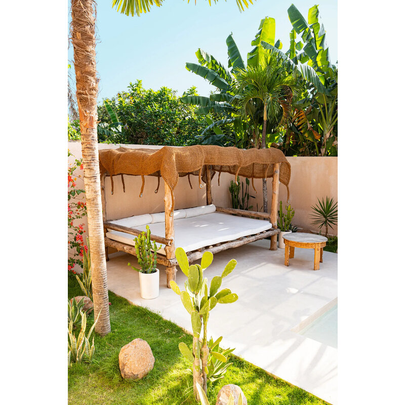 Bazar Bizar-collectie Coco Shade Rechthoekig - Naturel - 500x300