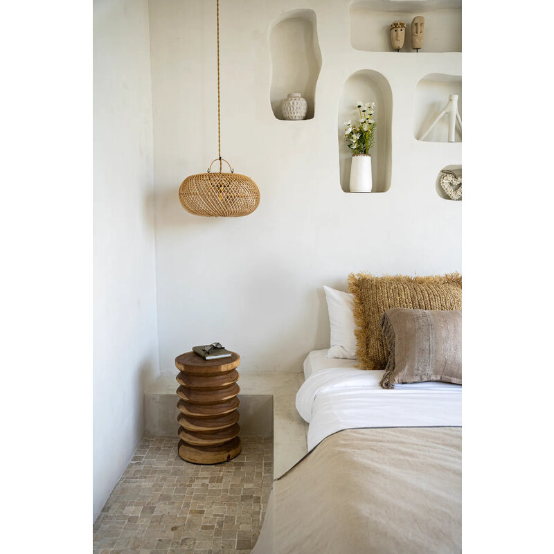 Bazar Bizar Wholly Hanglamp - Naturel - S