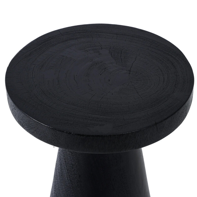 Bazar Bizar-collectie Fiji Bijzettafel - Zwart