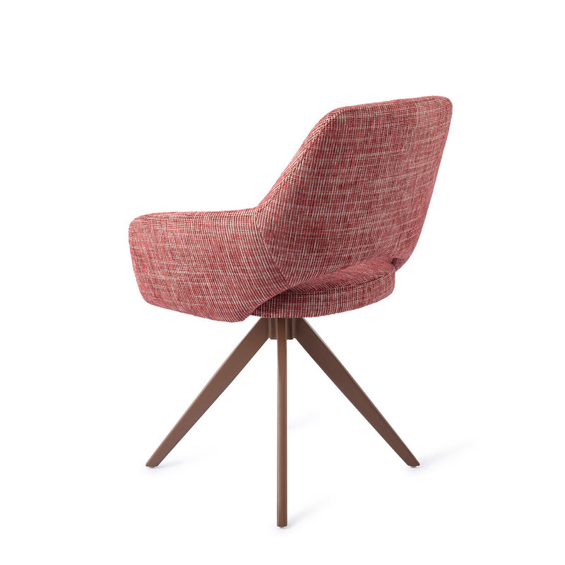 Jesper Home Yanai Berry Bars Eetkamerstoel - Turn Brown