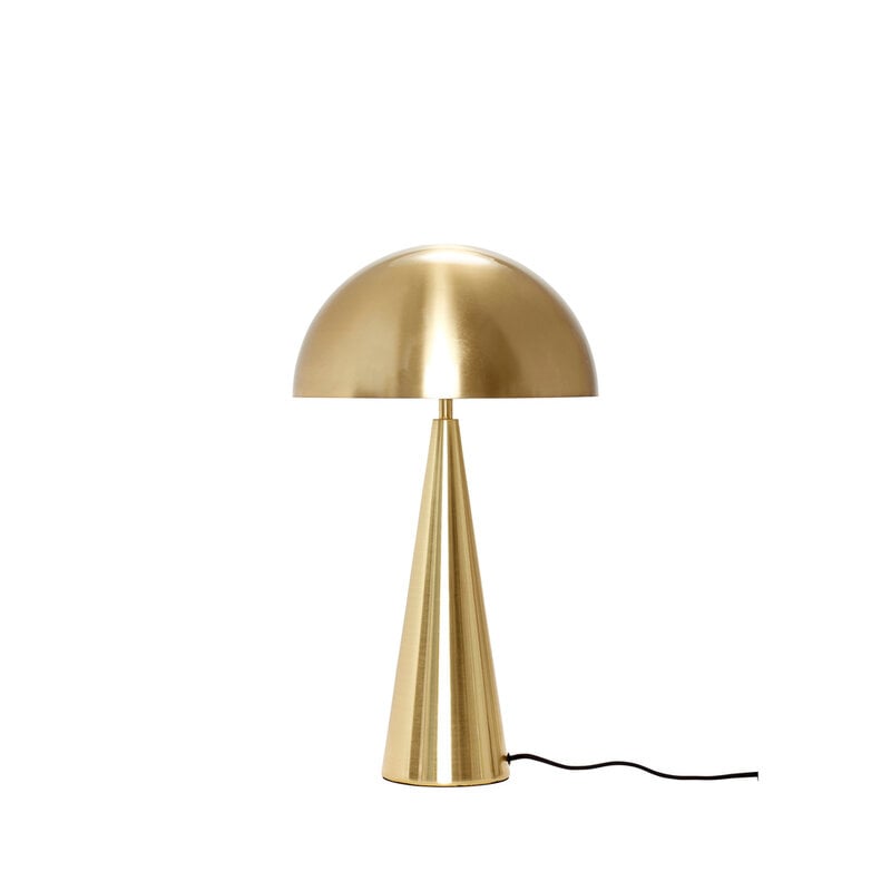 Hübsch-collectie Mush Table Lamp Tall Brass