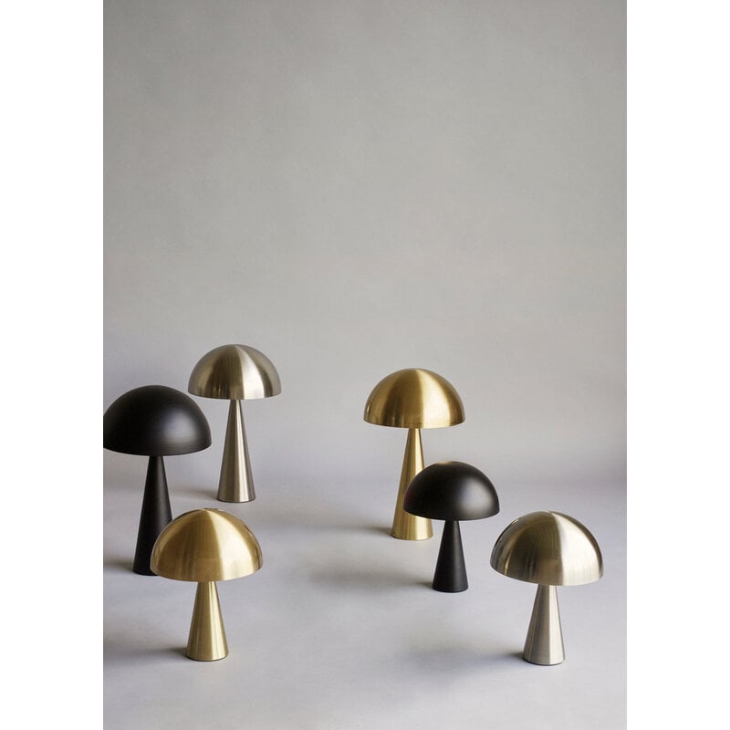 Hübsch-collectie Mush Table Lamp Tall Brass