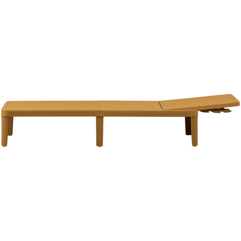 WOOOD-collectie Jinte Ligbed Tuin Kunststof Geel