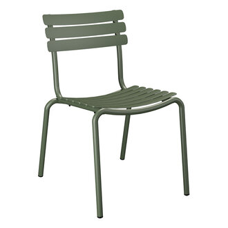 Houe ALUA Dining Chair without armrest  Olive green