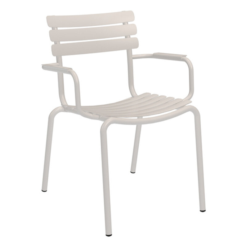Houe-collectie ALUA tuinstoel met armleuning Muted white