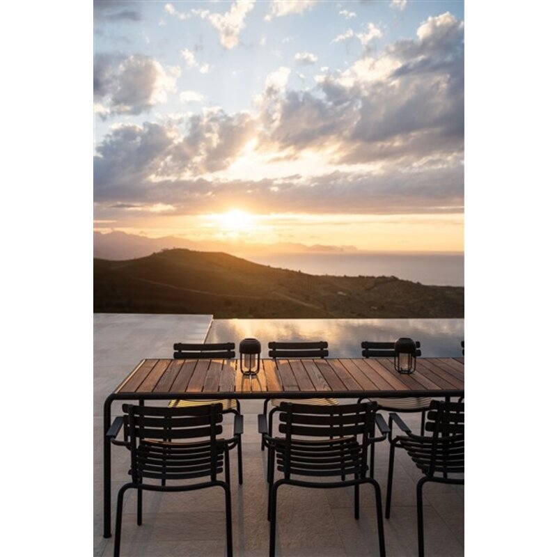 Houe-collectie ALUA tuinstoel met armleuning Black