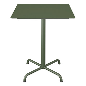 Houe PICO Café tafel 60x60 cm 4 star base Olive green