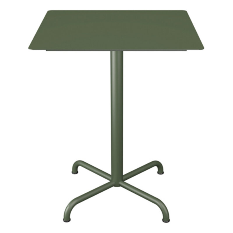 Houe-collectie PICO Café tafel 60x60 cm 4 star base Olive green