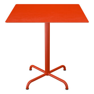 Houe PICO Café tafel 70x70 cm 4 star base Cayenne