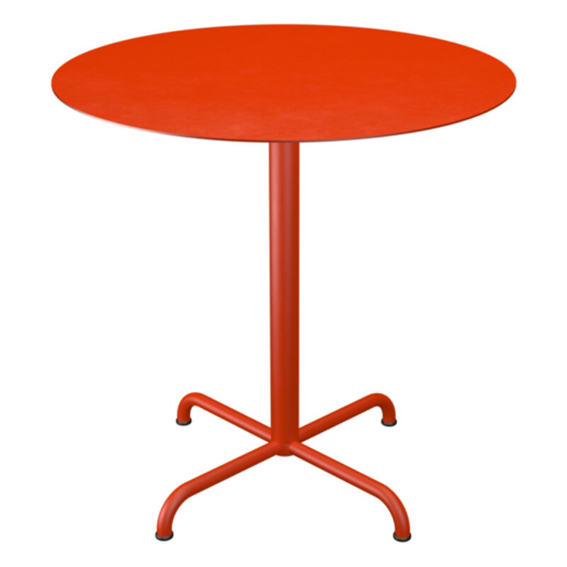 Houe-collectie PICO Café tafel Ø74 cm 4 star base Cayenne
