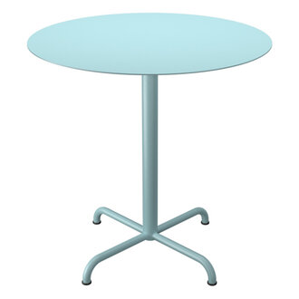 Houe PICO Café tafel Ø74 cm 4 star base Ice Blue