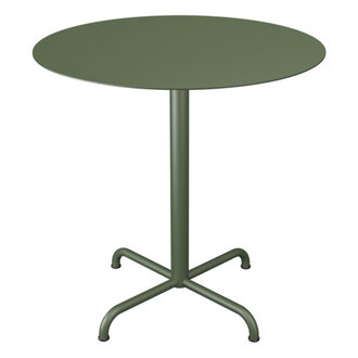 Houe PICO Café table Ø74 cm 4 star base  Olive green