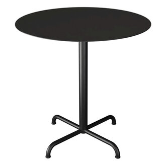 Houe PICO Café tafel Ø74 cm 4 star base Black