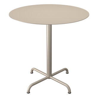 Houe PICO Café tafel Ø74 cm 4 star base Beige
