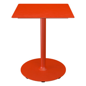 Houe PICO Café tafel 60x60 cm round base Cayenne