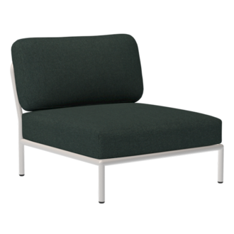 Houe LEVEL Chair Alpine met metalen frame in Muted white