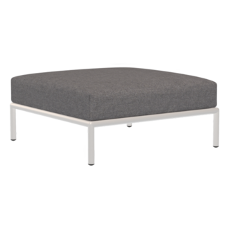 Houe LEVEL Ottoman Slate with frame in Muted white