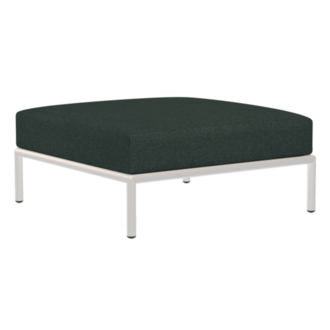 Houe LEVEL Ottoman Alpine met metalen frame in Muted white